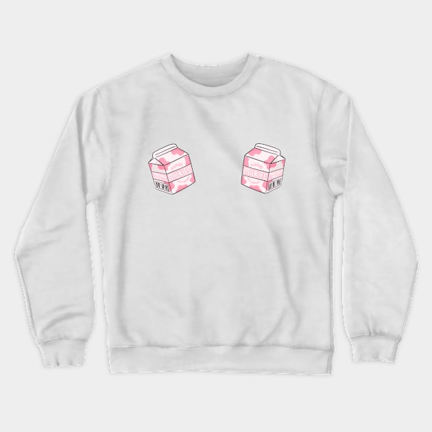 Mama's Milkies Crewneck Sweatshirt by Taylor Thompson Art